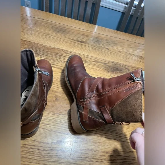 Teva De La Vina Low Women’s Waterproof Leather Ankle Boots | Size 9 | Brown - Picture 5 of 8